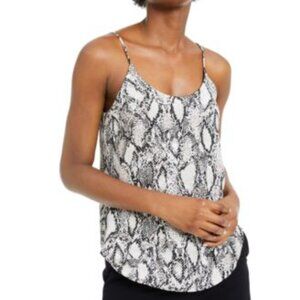 Bar III Strappy Camisole Snakeskin Tank 237